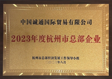 2023年度杭州市总部企业